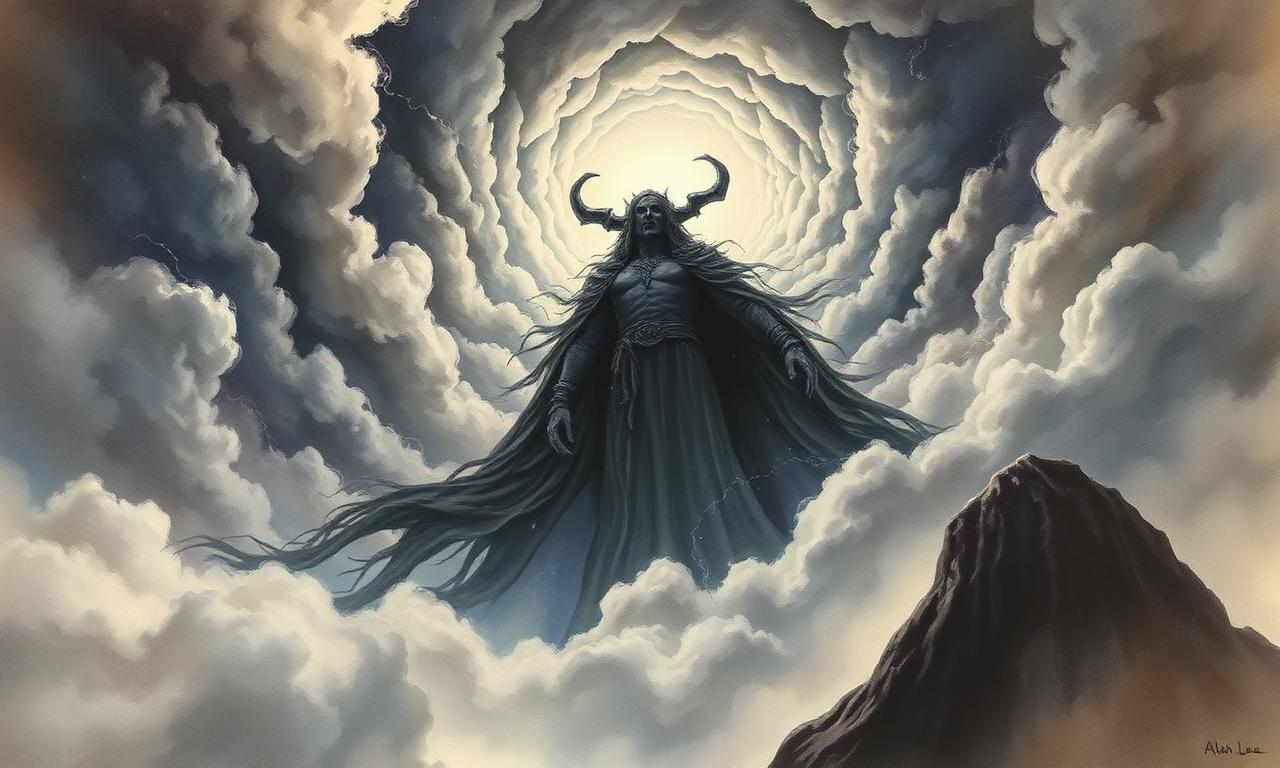 Melkor introdueix la discòrdia en la Música dels Ainur